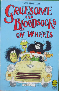 Image of Gruesome and bloodsocks on wheels
