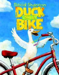 Image of Duck on a bike