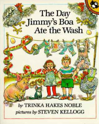 Image of The day Jimmy's boa ate the wash