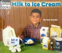Image of Milk to ice cream