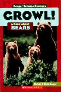 Image of Growl! : a book about bears