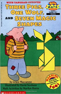 Image of Three pigs, one wolf, and seven magic shapes