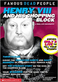 Image of Henry VIII and his chopping block