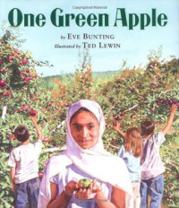 Image of One green apple