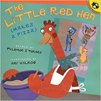 Image of The Little Red Hen makes a pizza