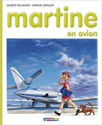 Image of Martine en avion
