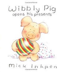 Image of Wibbly Pig opens his presents