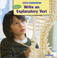 Image of How to write an explanatory text