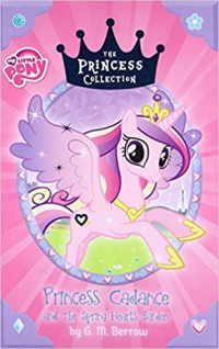 Image of Princess Cadance and the spring hearts garden