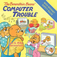 Image of The Berenstain Bears' computer trouble