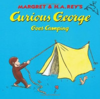 Image of Curious George goes camping