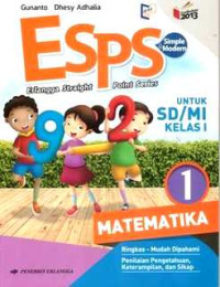 Image of Erlangga straight point series esps matematika untuk sd/mi kelas 1