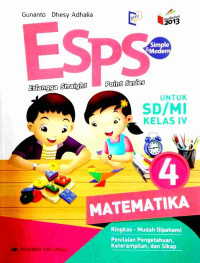 Image of Erlangga straight point series esps matematika untuk sd/mi kelas 4