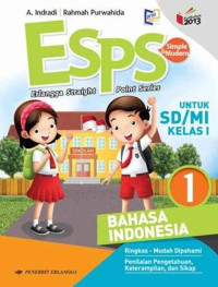 Image of Erlangga straight point series esps bahasa indonesia untuk sd/mi kelas 1