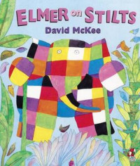 Image of Elmer on stilts