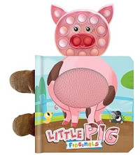 Image of Fidgimals Little Pig Animal Farm Baby Book
