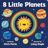 Image of 8 Little Planets: A Solar System Book for Kids with Unique Planet Cutouts