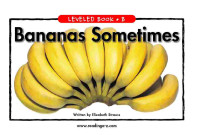 Image of Leveled book b : bananas sometimes